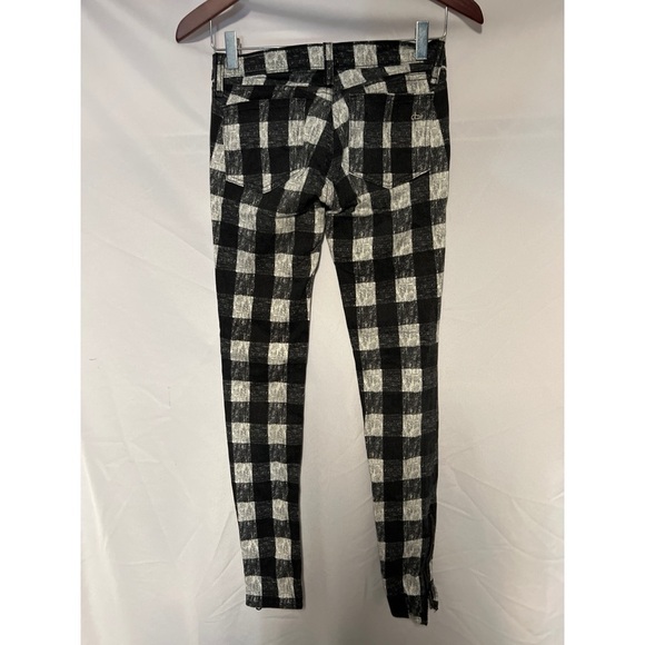 Rag and bone White Checkered Pants - Picture 3 of 6